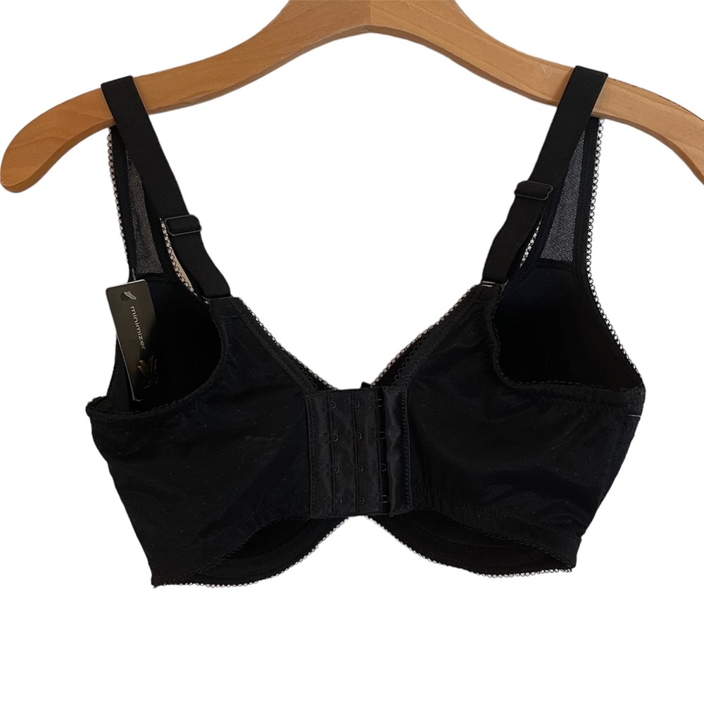 NWT Wacoal Retro Chic Seamless Underwire Contour Bra - Black - Size 32G - Picture 6 of 8